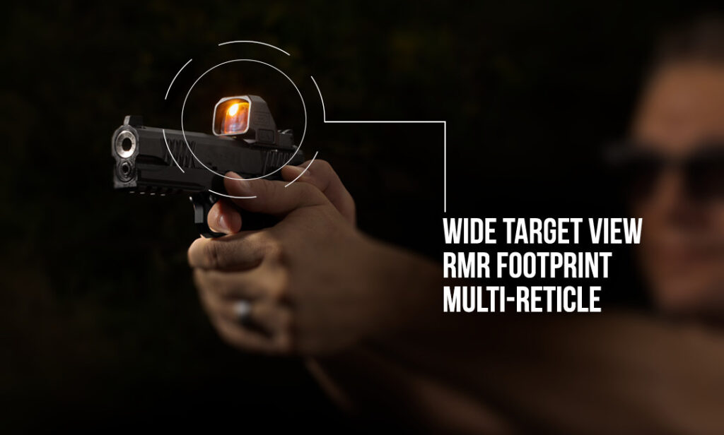C and H Precision "Comp MAX" competition red dot sight.