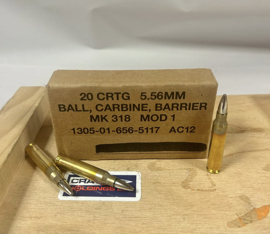 Mk318 Mod 1 ammo