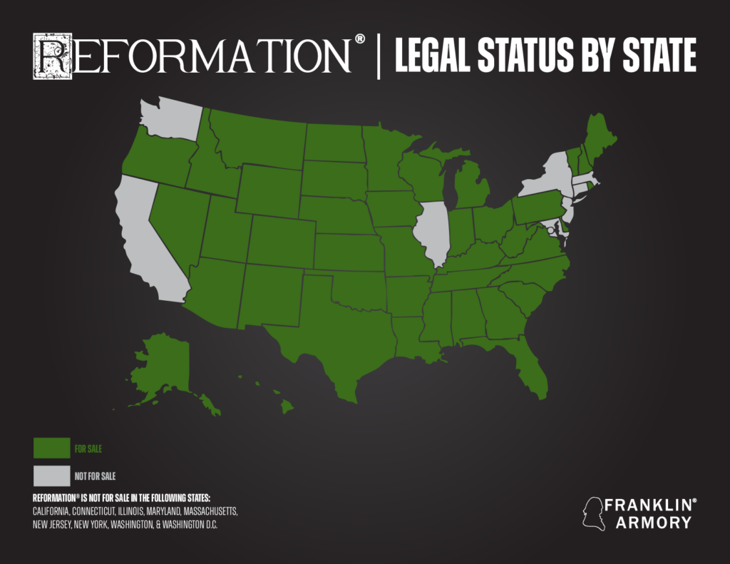 Reformation sales state by state