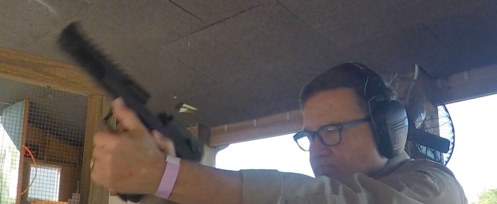 desert eagle in recoil