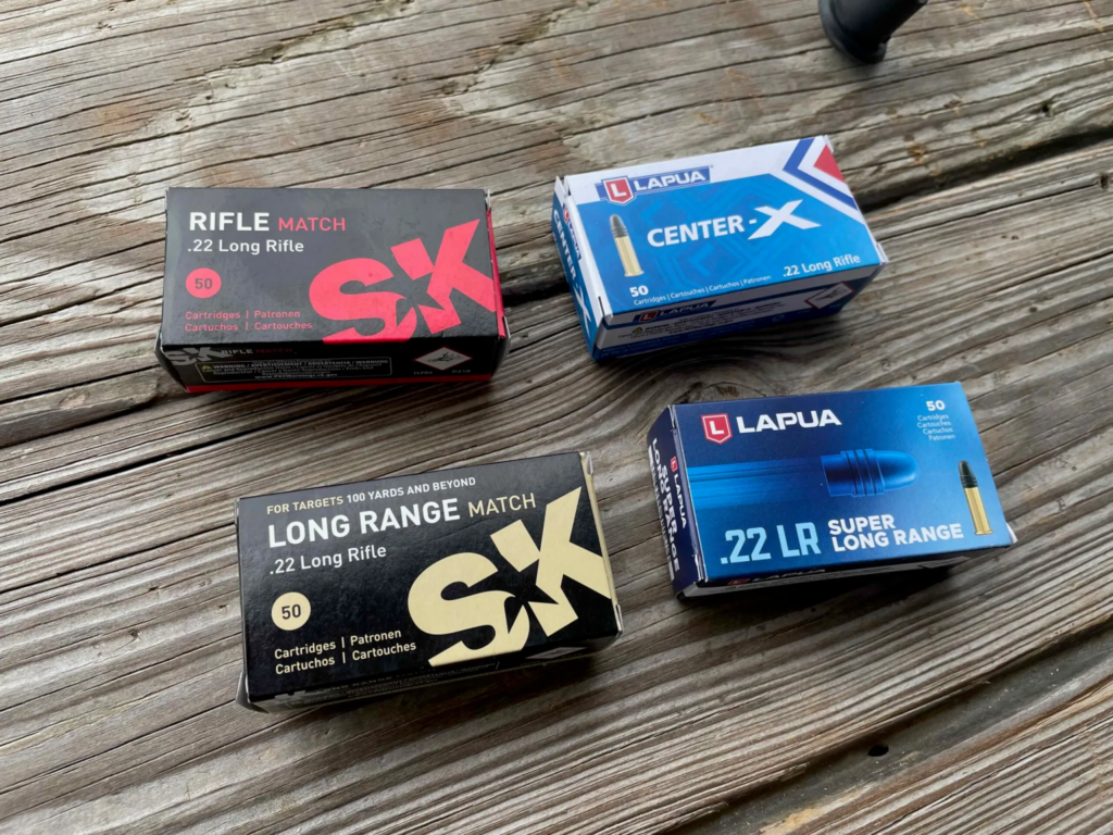 .22LR ammo testing