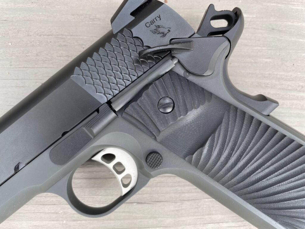 Tisas Stingray Carry slide serrations